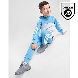 adidas Originals Colour Block Overhead Tracksuit Children