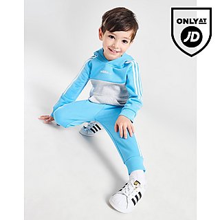 adidas Originals Colour Block Overhead Trefoil Tracksuit Infant