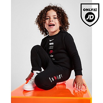 Nike Multi Logo Sweatshirt/Joggers Set Infant