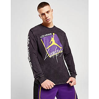 Jordan NBA LA Lakers Max90 Long Sleeve T-Shirt