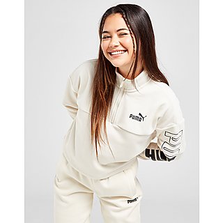 Puma Power Sherpa 1/4 Zip Sweatshirt