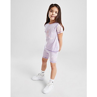 Jordan Girls' Colour Block T-Shirt/Shorts Set Children