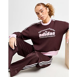 adidas Originals Retro 3-Stripes Crew Sweatshirt