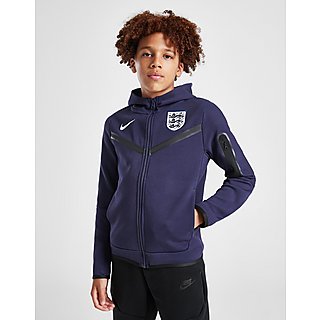 Nike England Tech Fleece Full Zip Hoodie Junior