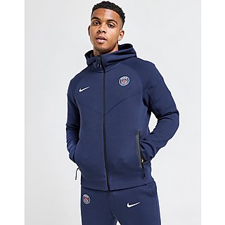 Nike Paris Saint Germain Tech Fleece Full Zip Hoodie