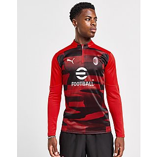 Puma AC Milan Pre Match 1/4 Zip Top