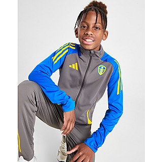 adidas Leeds United FC Training Full Zip Jacket Junior