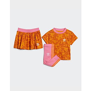 adidas Originals Summer Allover Print Skirt Tee Set Infant