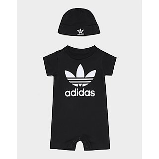 adidas Originals Jumpsuit and Beanie Gift Set Infant