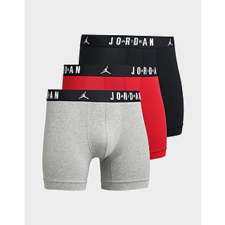 Jordan Flight Cotton Boxer Briefs (3-Pack)