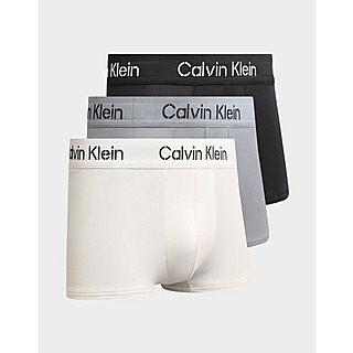 Calvin Klein Modern Cotton Stretch 3-pack Thong in White for Men