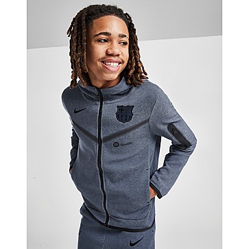 Nike FC Barcelona Tech Fleece Hoodie Junior