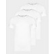 White Calvin Klein Underwear 3 Pack Short Sleeve Lounge T-Shirts
