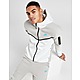Grey/White Nike Tech Full Zip Hoodie