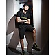 Black Nike Air Max Polyknit Shorts
