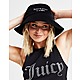 Black JUICY COUTURE Velour Bucket Hat