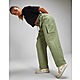 Green/Black Nike Essential Woven Cargo Pants Women's