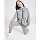 Grey/Grey/Black/Black Nike Girls' Tech Fleece Full Zip Hoodie Junior