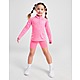 Pink Under Armour Girls' Tech 1/4 Zip Top/Shorts Set Children