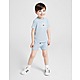 Blue Tommy Hilfiger Flag T-Shirt/Shorts Set Infant