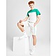 White Tommy Hilfiger Colour Block T-Shirt/Shorts Set Junior