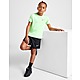 Green Nike Miler T-Shirt/Shorts Set Children