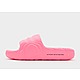 Pink/Black/Pink adidas Adilette 22 Slides Women's