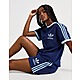 Blue adidas Originals 3-Stripes Towelling Shorts