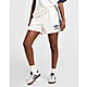 White adidas Originals 3-Stripes Towelling Shorts