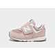 Pink New Balance 550 Bungee Lace with Top Strap Children