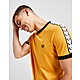 Yellow Fred Perry Taped Retro Ringer T-Shirt