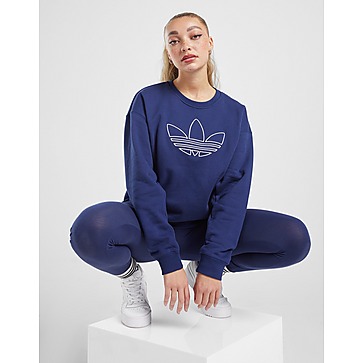 adidas Originals Outline Trefoil Crew Sweatshirt