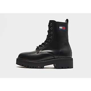 Tommy Jeans Urban Leather Lace Up Boots