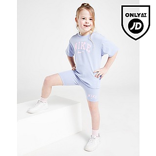 Nike Girls' Varsity T-Shirt/Cycle Shorts Children
