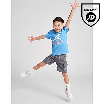 Jordan Flight T-Shirt/Cargo Shorts Set Children