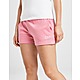 Pink Emporio Armani EA7 Logo Fleece Shorts