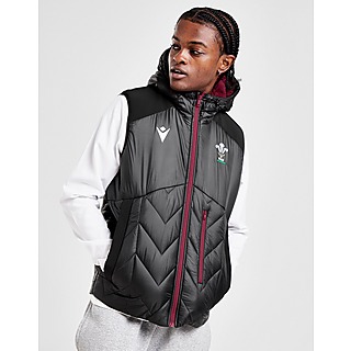 Macron Wales Rugby Union 2023/24 Padded Gilet