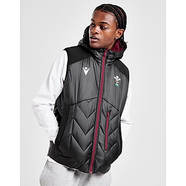 Macron Wales Rugby Union 2023/24 Padded Gilet