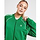 Green adidas Originals 3-Stripes Fleece Bomber Jacket