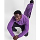 Purple adidas Originals Trefoil 1/2 Zip Fleece