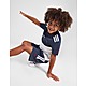 Blue adidas Originals Colour Block T-Shirt/Shorts Set Children