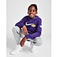 Purple Nike NBA LA Lakers Hoodie Junior