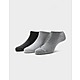 Grey Puma No Show Socks (3 Packs)