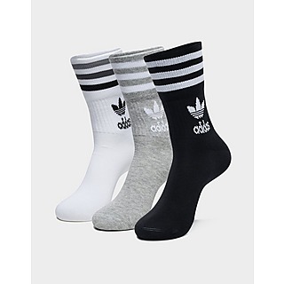 adidas Originals Mid Cut Crew Socks (3 Pairs)