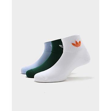 adidas Originals Mid Ankle Socks (3 Pack)
