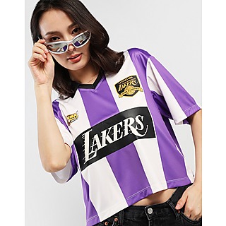 Mitchell & Ness Sport Lakers Jersey Polo Shirt Women's