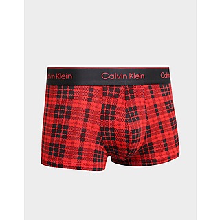 Calvin Klein Cotton Plaid Trunk