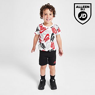 Nike All Over Print T-Shirt/Shorts Set Infant