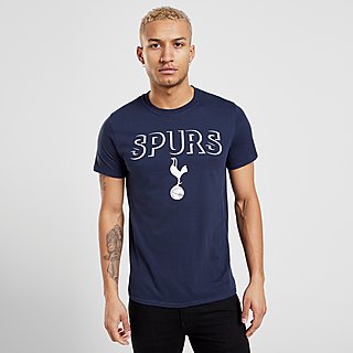 Official Team Tottenham Hotspur Badge T-Shirt Heren