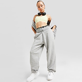Nike Oversized joggingbroek met hoge taille voor dames Sportswear Phoenix Fleece